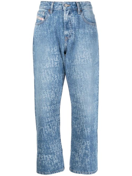 1999 loose-fit straight-leg jeans - Blue