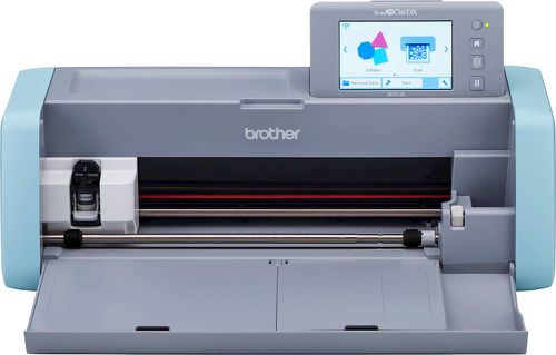 ScanNCut DX SDX125 Electronic Cutting Machine with Built-in Scanner - Grey/Aqua