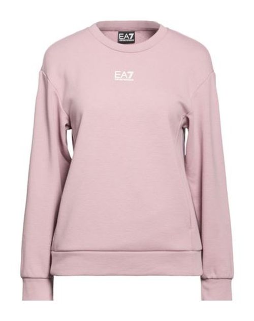 Woman Sweatshirt Pink Size XS Polyester, Cotton