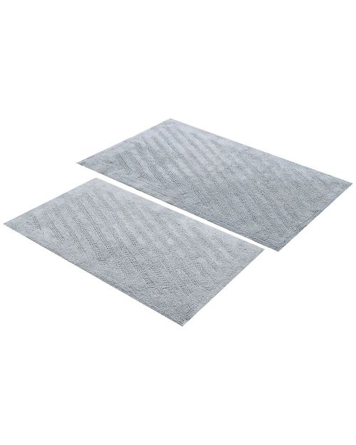 2Pc Shooting Star Cotton Bath Rug Set