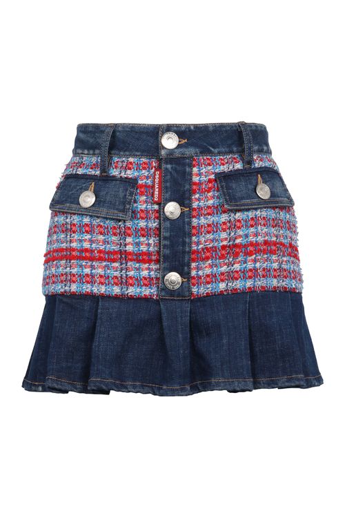 Denim Mini Skirt