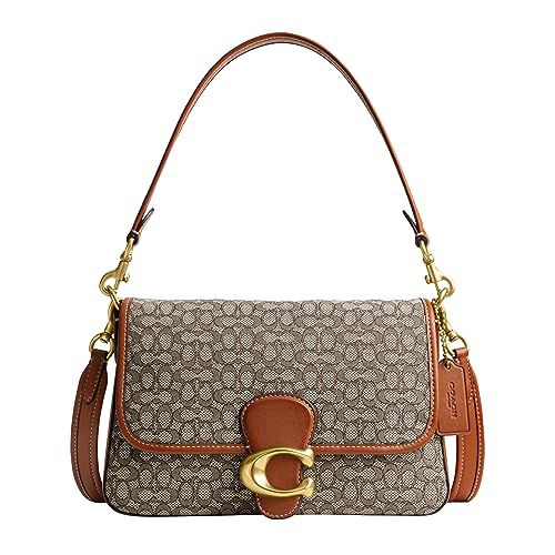 Coach Mini Signature Jacquard Soft Tabby Shoulder Bag