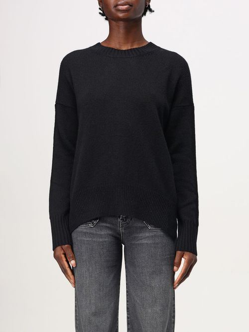 Sweatshirt Woman color Black
