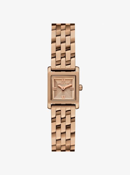 Micro Georgie Beige Gold-Tone Watch in Gold - One Size by