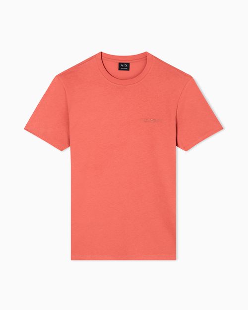 Logo t-shirt in regular fit cotton jersey