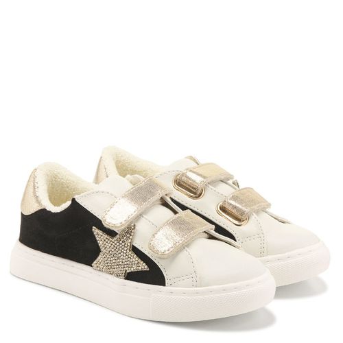 Kids' Trezume Sneaker Toddler/Little Kid Shoes (BLACK/GOLead)