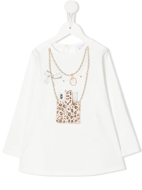 Graphic-print cotton T-Shirt - White