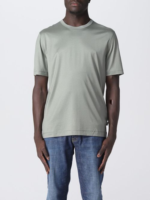 T-Shirt Men color Green