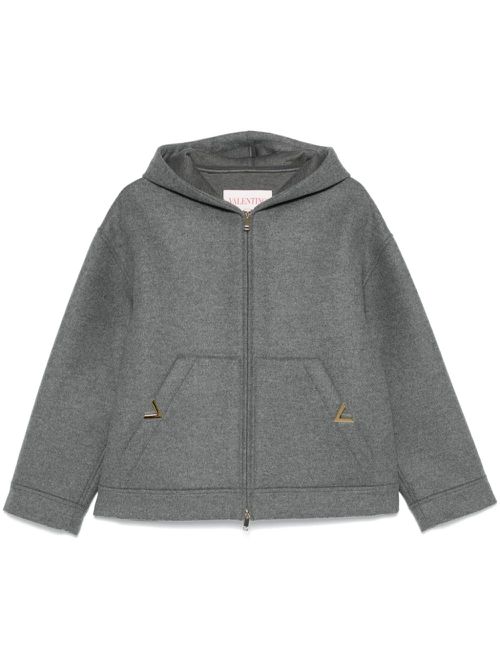 VLogo oversized jacket - Grey