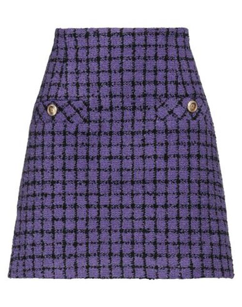 Woman Mini skirt Purple