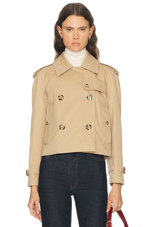 Burberry Haltye Jacket in Honey - Beige. 4 also in