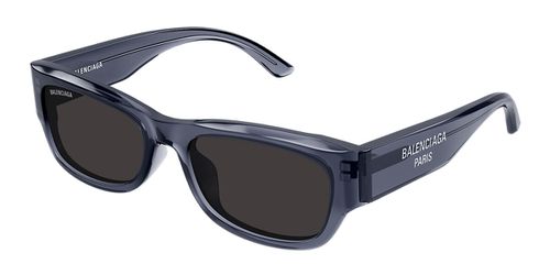 Balenciaga BB0390SK Asian Fit 003 Men's Sunglasses Grey Size 56