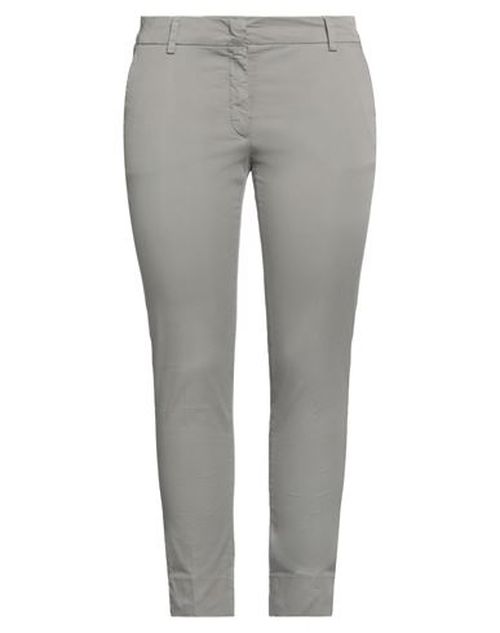 Rossopuro Woman Pants Taupe Size 12 Cotton, Elastane
