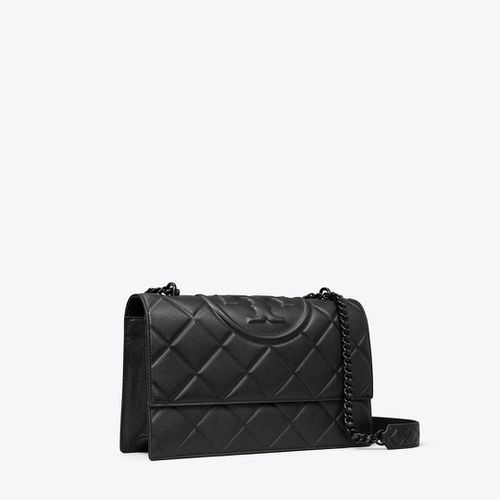 Fleming Polished-Grain Convertible Shoulder Bag