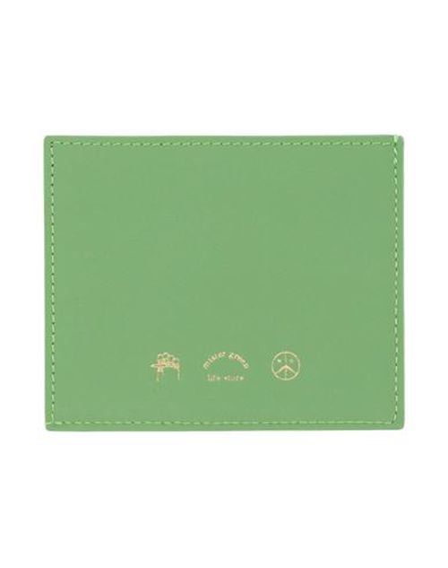 Mister Green Woman Cardholder Light green Size