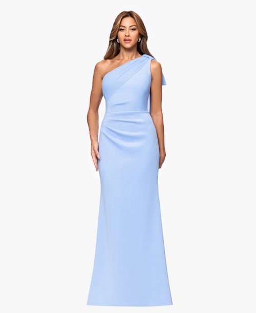 Women's One-Shoulder Maxi Dress - Periwinkle