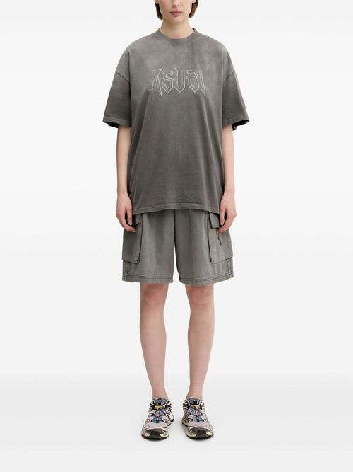 Logo-print T-shirt - Grey