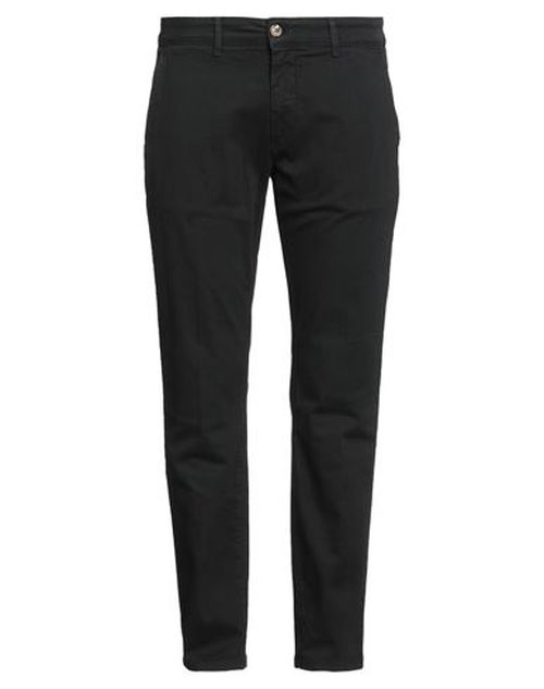 Man Pants Black Size 30 Cotton, Elastane