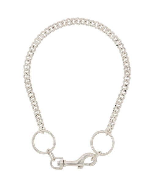 Sterling silver-plated necklace