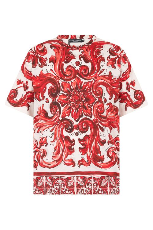 Printed Cotton T-Shirt