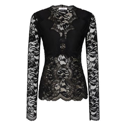Lace Long-sleeve Blouse