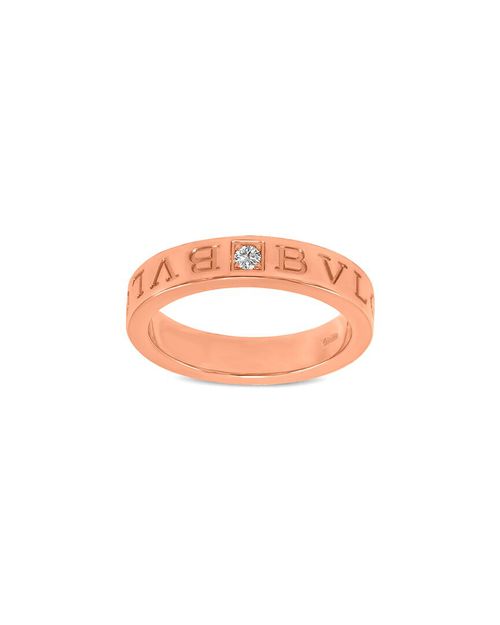 18K Rose Gold 0.01 Ct. Tw. Diamond Ring