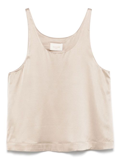 Satin top - Neutrals