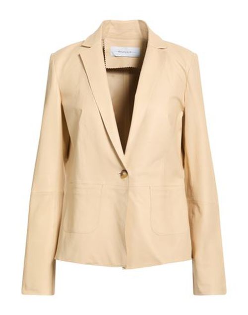 Woman Blazer Sand Size 8 Lambskin
