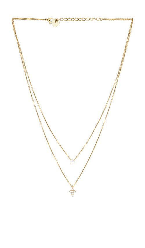BRACHA Grace Necklace in Metallic Gold
