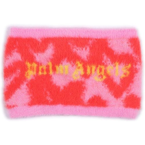 Palm Angels Pa Spray Hearts Knit Collar Rose Pink