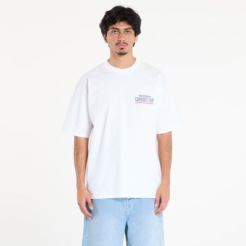 T-shirt Carhartt WIP S/S Arcan T-Shirt UNISEX White Heavy Stone Wash