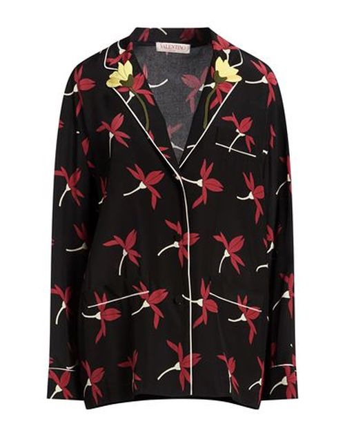 Woman Shirt Black Size 0 Silk