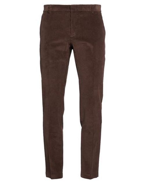 Roberto P Luxury Man Pants Dark brown Size 32 Cotton, ECONYL
