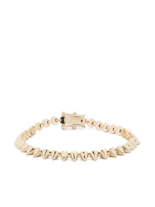 Cone tennis bracelet - Gold