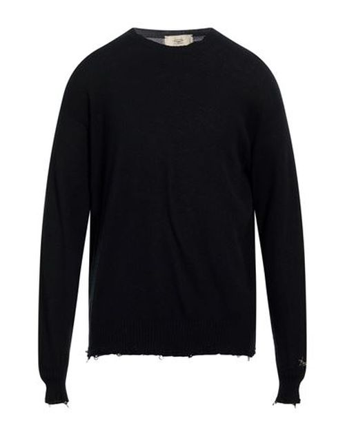 Maison Flâneur Man Sweater Black Size 40 Cashmere
