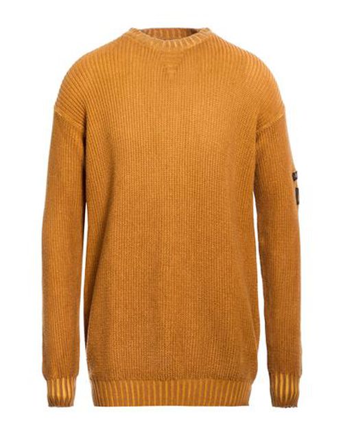 Man Sweater Tan Size M Cotton