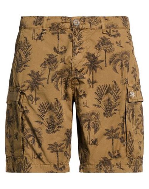 Man Shorts & Bermuda Shorts Khaki Size 30 Cotton