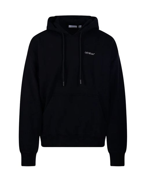 Black Regular Hood Sweatshirt