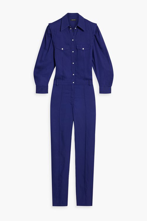 Teal Lyocell jumpsuit