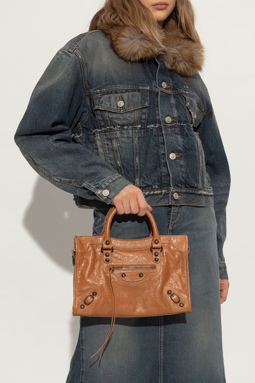 Balenciaga Handbag Le City Small, Women's, Brown