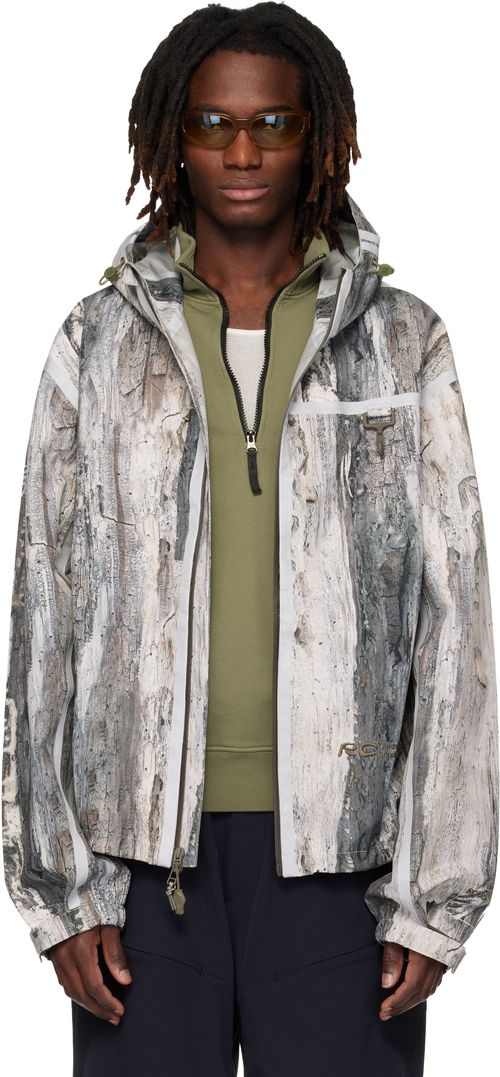 Beige & Khaki Sequoia Shell Jacket