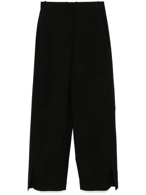 Virgin-wool trousers - Black