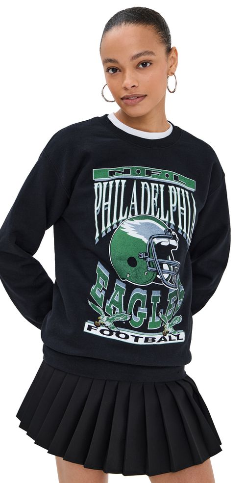Eagles Helmut Crew Sweatshirt Black