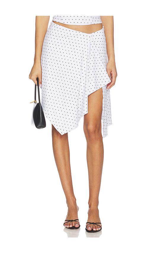 Amelie Teje Bobbi Skirt in White. L. Also in M