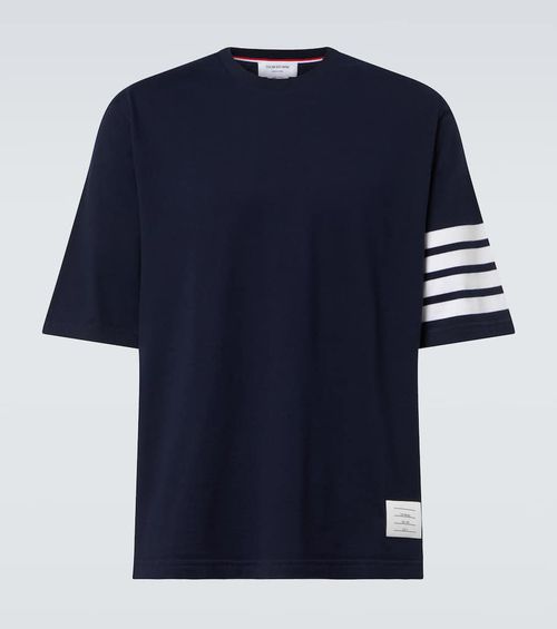 Thom Browne 4-Bar cotton jersey T-shirt