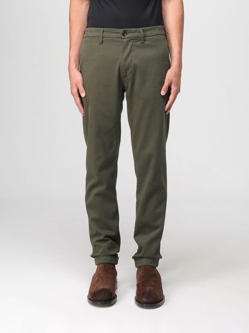 Pants Men color Military
