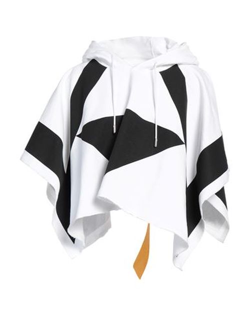 Woman Cape White Size L/XL Cotton