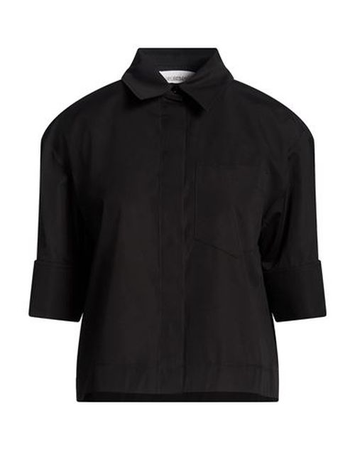 Woman Shirt Black Size 6 Cotton