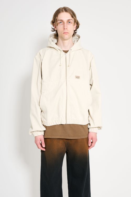 Stüssy Work Jacket Unlined Canvas Vintage Natura