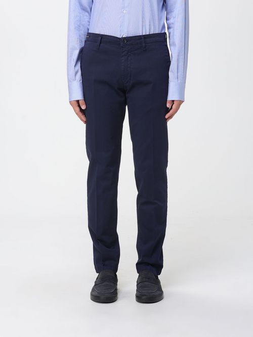 Pants Men color Blue